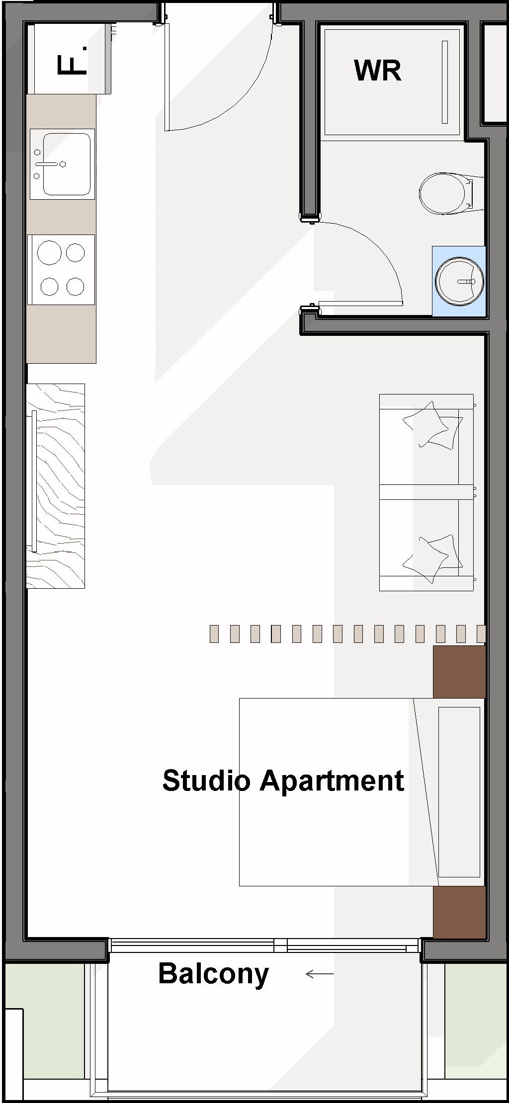 Studio Apatment 1